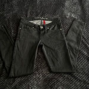 Vintage Black guess skinny jeans